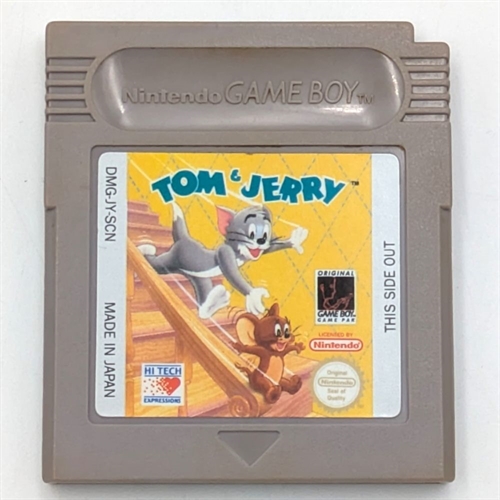 Tom & Jerry - Cartridge - (SCN) - Gameboy Original (B Grade) (Genbrug)